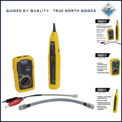 Wire Tracer Tone Generator and Probe Kit for Ethernet, Telephone, Data Cables