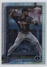 2025 Topps Chrome Prism Refractor Otto Lopez #134 18ye