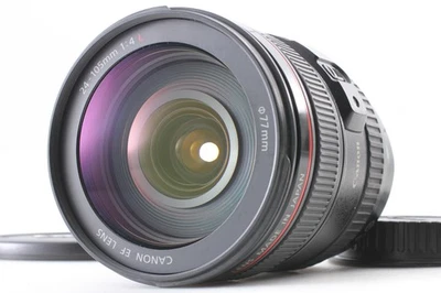 [ Near Mint ] Canon Ef 24-105mm F/4 L Is USM Af Auto Focus Zoom Lentille De - Photo 1/4