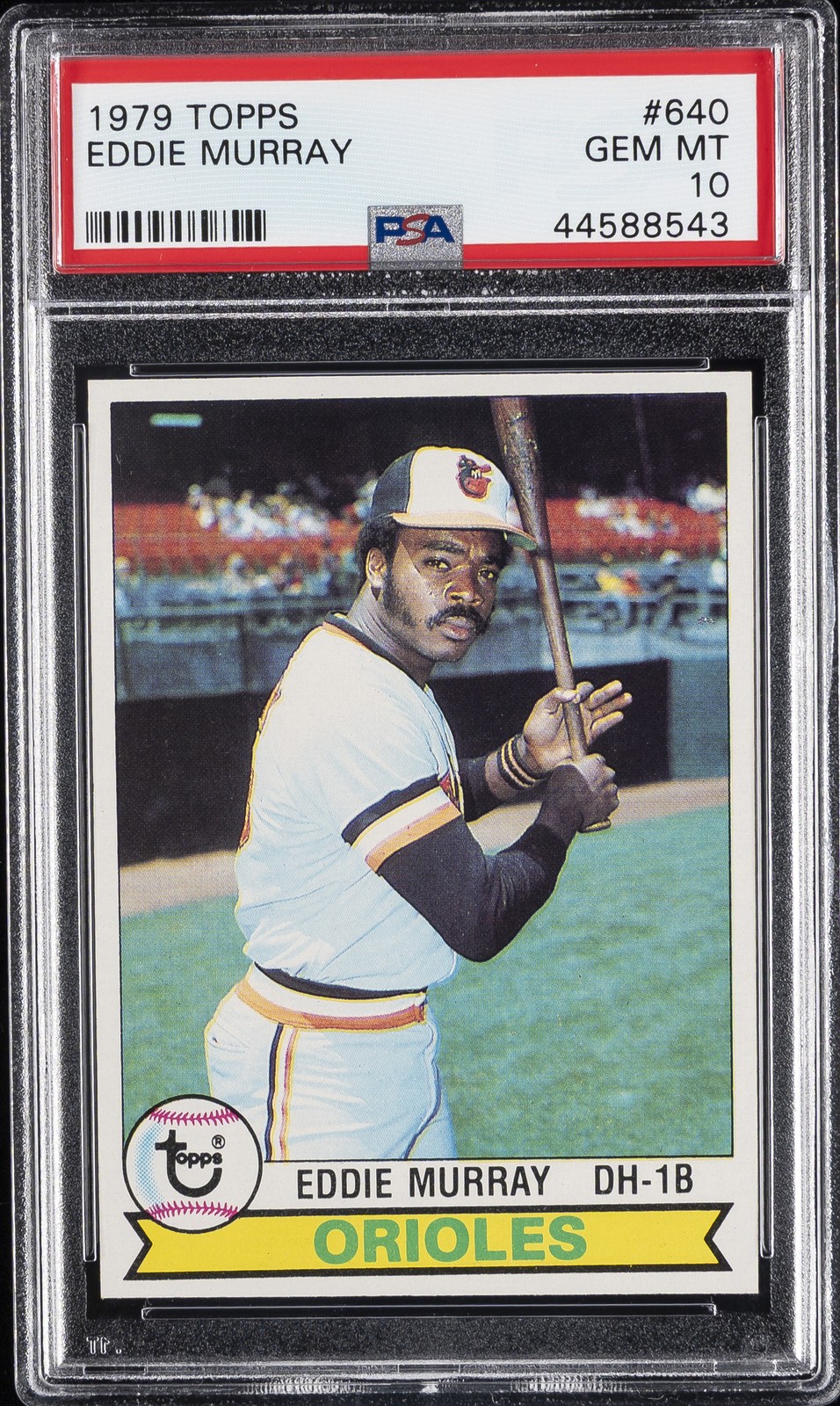 1979 TOPPS #640 EDDIE MURRAY PSA 10