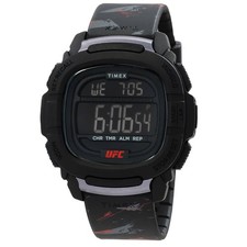Timex UFC Command Quartz Digital Black Dial Men's Watch TW2V85200