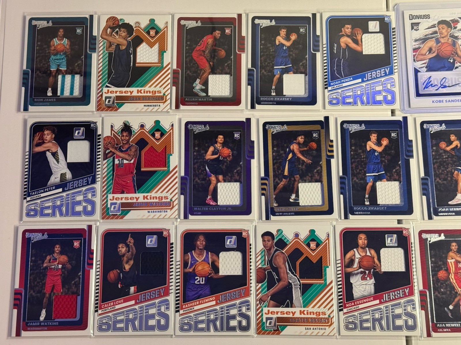 2025-26 Donruss Optic NBA Card Lot - Autos Numbered Patch Inserts Rare Rookies view 2
