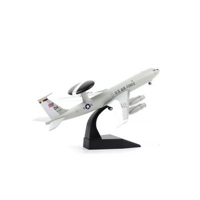 Aircraft model E-3 Sentry AWACS 1:200 metal