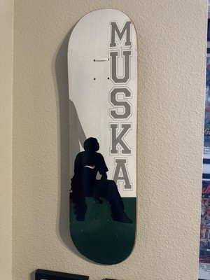 Chad Muska OG Green Silhouette Shortys Skateboard deck NOS