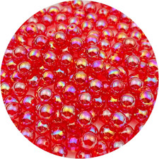 2000 Pcs 4Mm Acrylic round Beads AB Colors Craft Beads round Spacer Beads with H