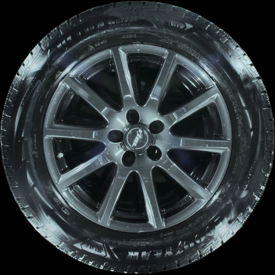 215/65 R17 Winterreifen VW TIGUAN 5N (II) 17 Zoll Alufelgen Komplettsatz 5mm - Bild 3 von 4