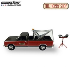 Greenlight Hobby Shop 17 - 1983 Dodge Ram D-100 Royal Se Wtow Hook 97170-b Greenlight Hobby Shop 17 - 1983 Dodge Ram D-100 Royal Se Wtow Hook 97170-b