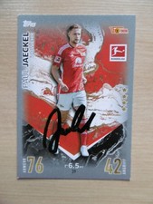 Paul Jaeckel autograph signed TC Topps Bundesliga "Union Berlin 2023/24"