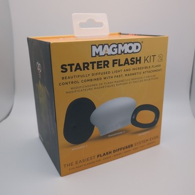 MagMod Starter Flash Kit 2 | Camera Speedlight Flash Diffuser | Magnetic Ligh...