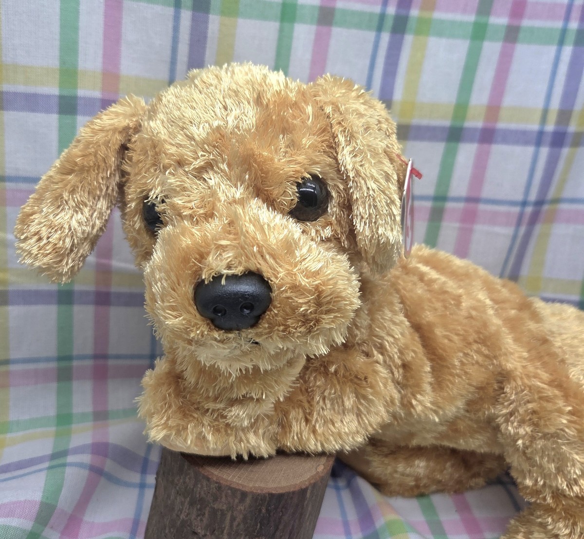 Ty Classic SILK Plush SKIPPY Golden Labrador Retriever Puppy Dog