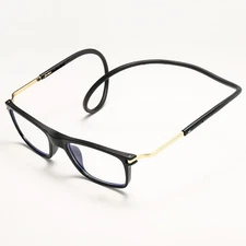 Magnetic Bridge Front Connect Reading Glasses Anti Blue Light Readers Eyeglasses