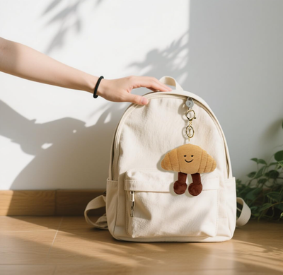 Jellycat Amuseables Croissant Bag Charm Plush Toy 100 Authentic