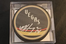 Nicolas Hague - Las Vegas Puck - Autograph