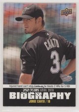 2010 Upper Deck Season Biography Jorge Cantu #SB-27 l5w