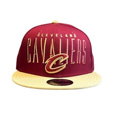 Cleveland Cavaliers New Era 9Fifty Cap Hat Snapback Red NBA Basketball New
