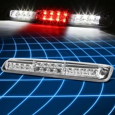 For 99-07 Silverado Sierra Chrome LED Third Brake Light Cargo Lamp Replacement