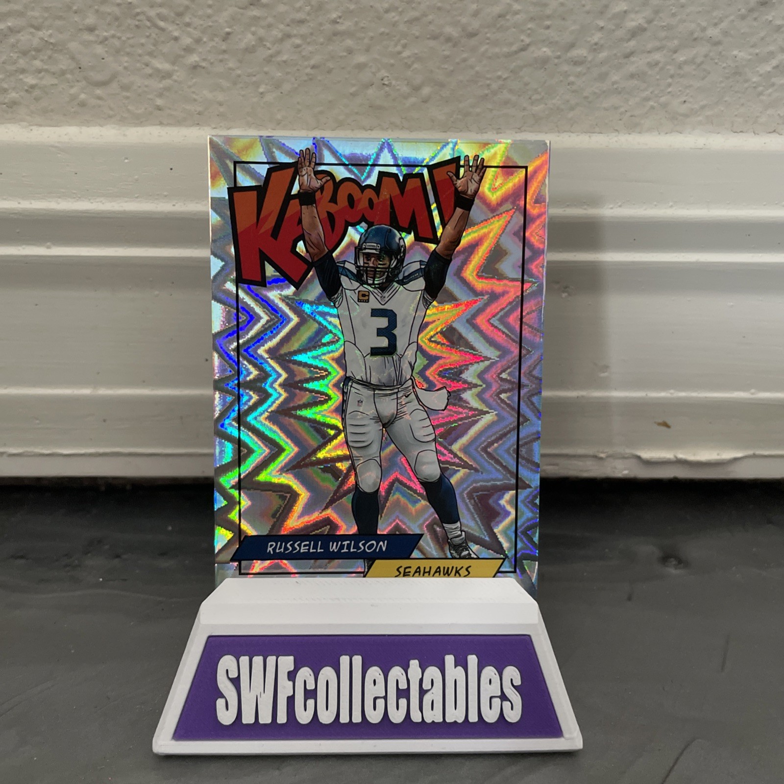 2018 Panini Kaboom! Russell Wilson #K-RW Seahawks