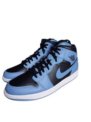 Nike Air Jordan 1 Mid University Blue Black DQ8426-401 Men s Size 13 NWOT