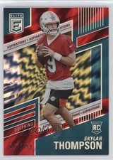 2022 Panini Donruss Elite Rookies Aspirations Shimmer 47/499 Skylar Thompson pr9