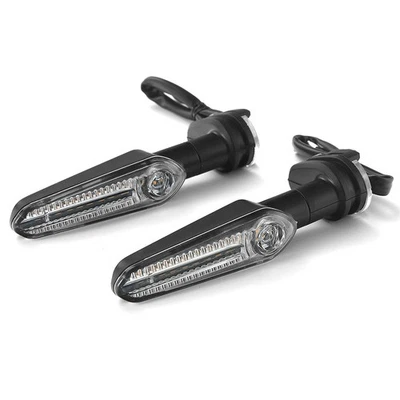 2x Clignotant Dynamique LED Ambre Pour Yamaha MT07 FZ16 MT09 XSR YZF R15 R25 - Photo 1/4