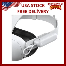 Battery Pack for Meta Quest 3/3S and Oculus Quest 2, 5000Mah Extended Battery fo