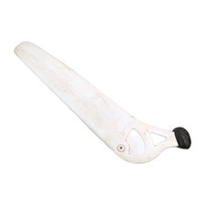 Dagger Board for Windsurfing 66 cm Long, 12 cm Wide White w/Rubber Foot Vintage 