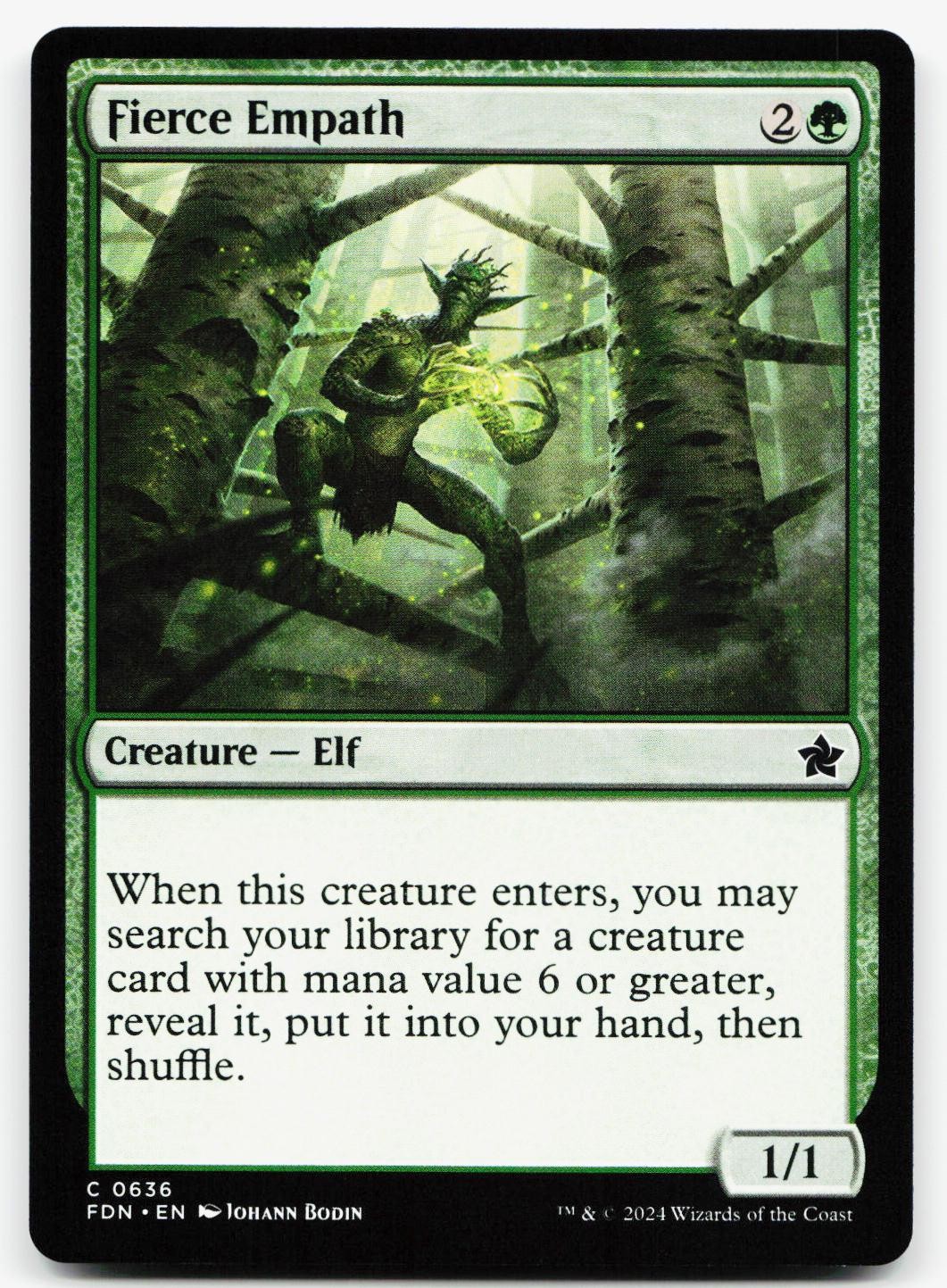 FIERCE EMPATH 636 C FOUNDATIONS NM MTG