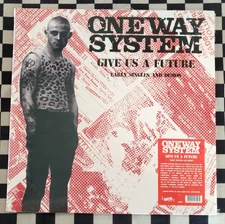 Give Us A Future LP by One Way System vinyl limited 2020 Italian import VG+