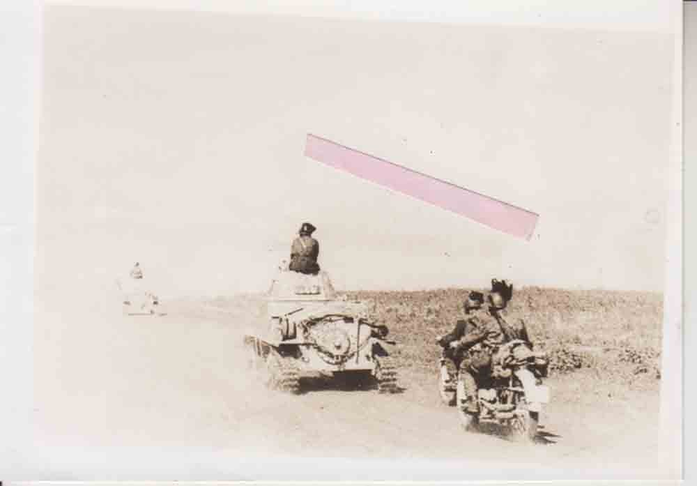 2.WKFotoPanzerAnsaldoL6RussiaBersaglieri1942Top!!!RARE