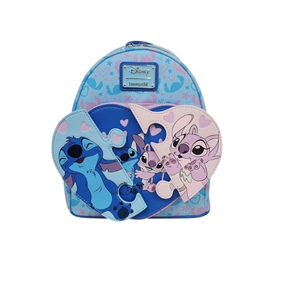 Sac à dos Stitch & Angel LOUNGEFLY - Photo 1/4