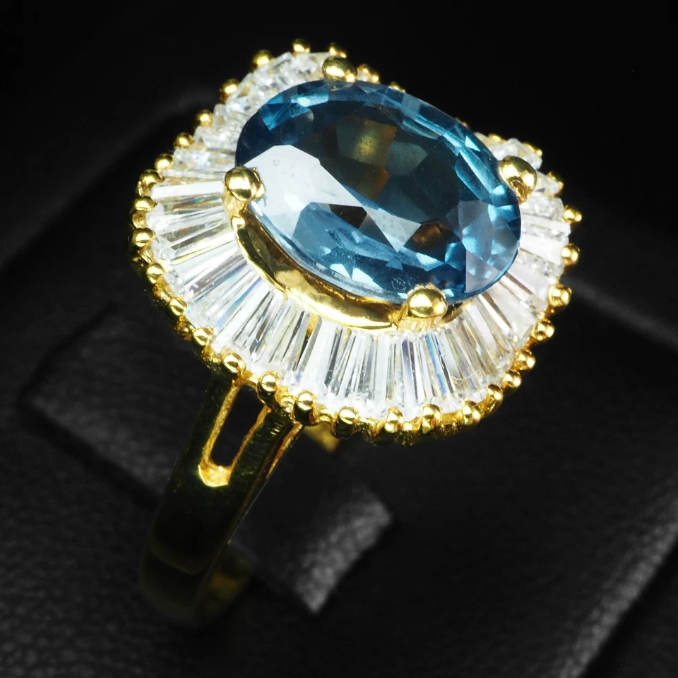 Anelli Precious Color Change Spinello in argento sterling 925 da 3,35... - Immagine 3 di 4