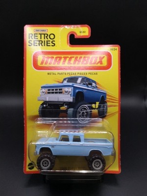 Matchbox Dodge 1968 Dodge D200 blau American Retro Series Karte sealed