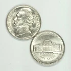1939  UNCIRCULATED JEFFERSON NICKEL CHOICE TO GEM BU