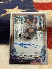 2024 Bowman Sterling Auto JACOB MELTON #PA-JME Astros