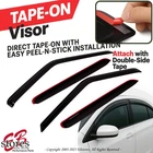 For 2006-2011 Hyundai Azera Smoke Window Visor Rain Guard Deflector 4pcs Set