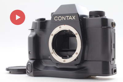 【 NEAR MINT 】Contax ST 35mm SLR Film Camera / BATTERY HOLDER P-7 From JAPAN #738