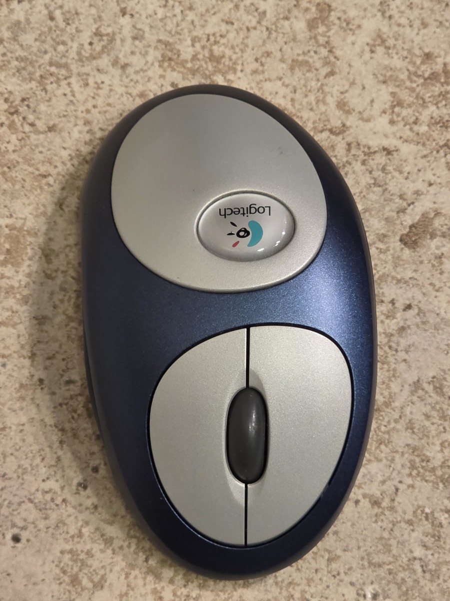 Logitech Cordless MouseMan Optical Mouse M-RM63 With Connector