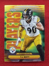 T.J. Watt -2025 Topps Chrome Football Power Players #PP-39 -Pittsburgh Steelers