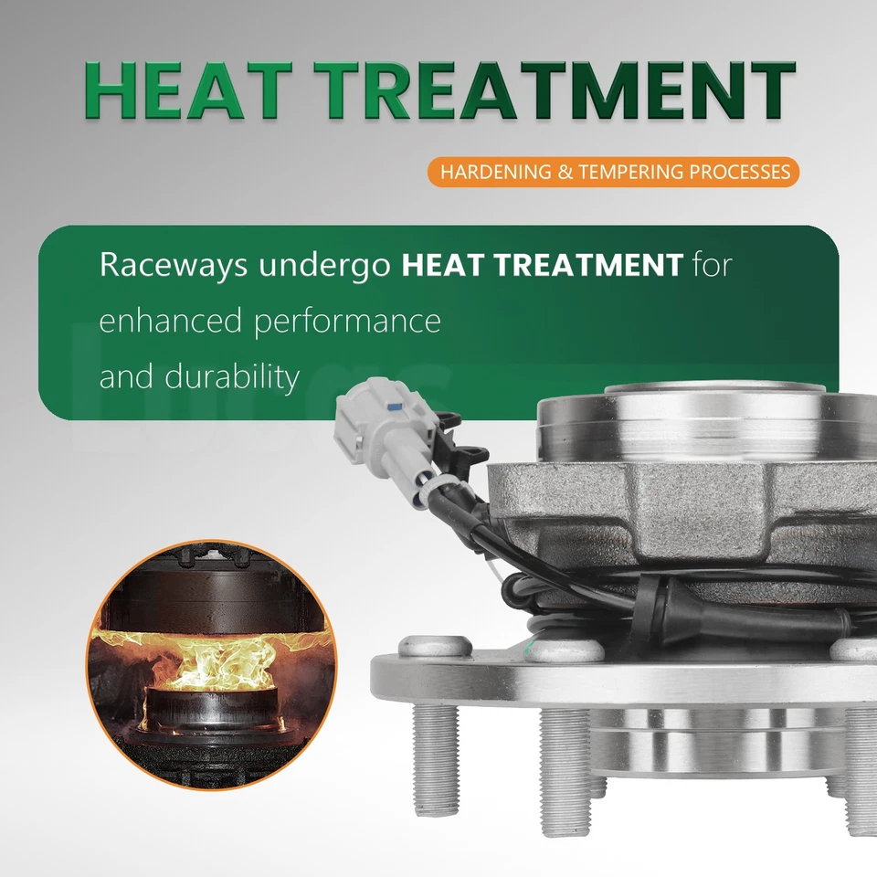 Nuevo cojinete de cubo de rueda trasera izquierda derecha Lucas para Nissan Armada 2005-2012 Foto 2 de 4