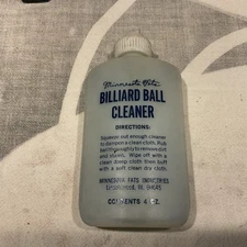 Vintage Minnesota Fats Billiard Ball Cleaner Bottle