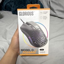 Glorious Model O Eternal Black Ultralight Wired RGB Gaming Mouse 12000 DPI