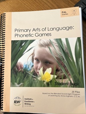 Primary Arts of Language: Phonetic Games - Spiral-bound By Jill Pike - VERY GOOD