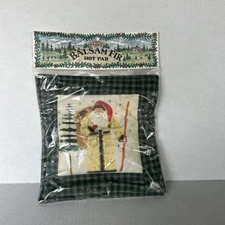 Vintage Balsam Fir Hot Pad, Paine Products inc. Made in USA Discontinued Print