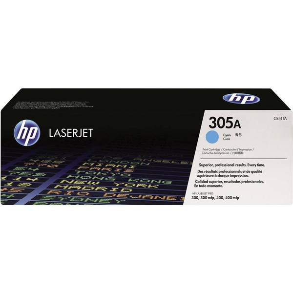 Hp Toner 305A Original Cyan 2600 Seiten CE411A-image
