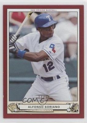 2005 Upper Deck Origins Red 71/99 Alfonso Soriano #51 4g8