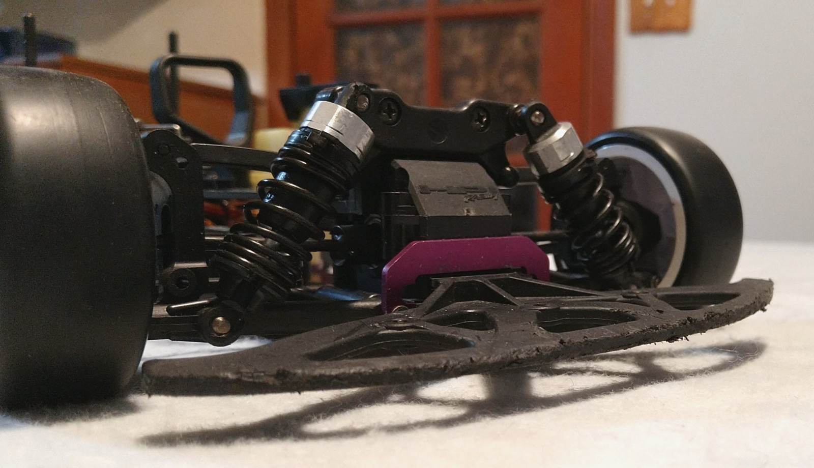 HPI Racing Nitro RS4 Rolling Chassis w/Graphite Upper Deck 1/10 Touring RC Car 