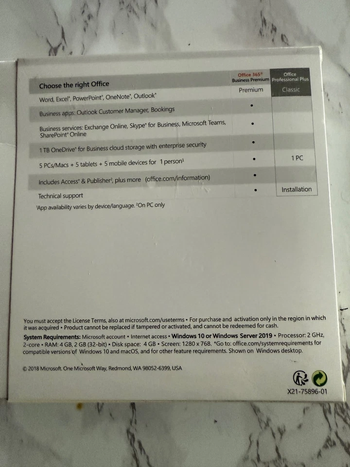 Microsoft Office 2019 Professional Plus – DVD | Sealed & Authentic Box SEALED - Image 4 of 4