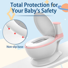 Baby Toddler Potty Training Toilet Seat Chair With Lid Kids Toilet Trainer