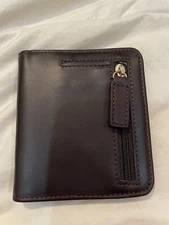 Womens RFID Blocking Small Compact Bifold Leather Pocket Wallet with ID Window