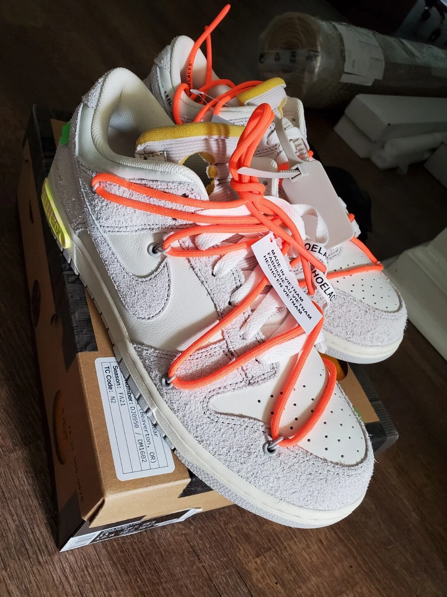 Nike Off-White x Dunk Low Lot 11 of 50 for sale | eBay
